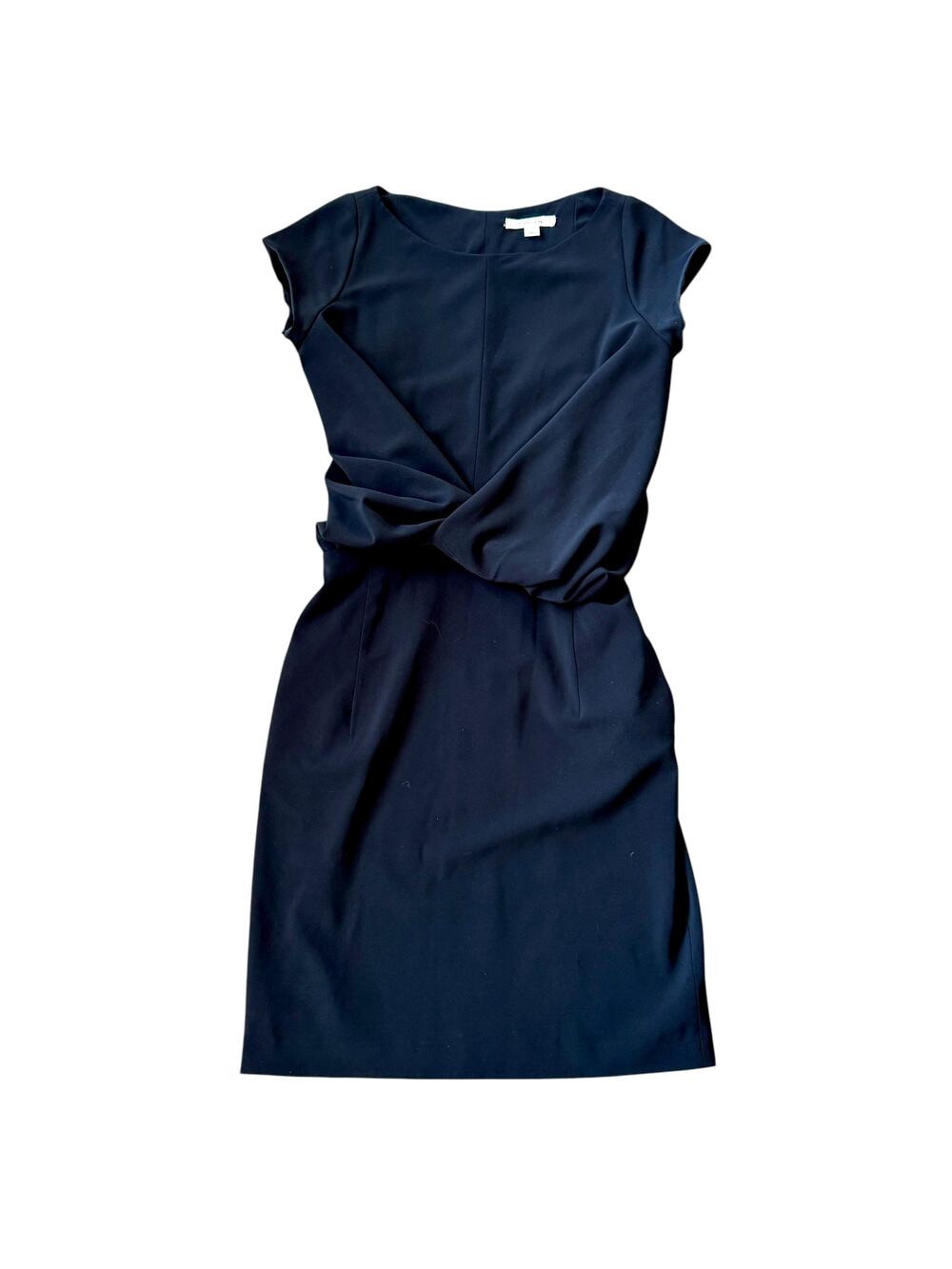 Carven Black Mini Dress Twist